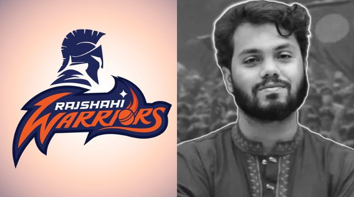 শহিদ ওসমান হাদিকে জার্সি উৎসর্গ রাজশাহী ওয়ারিয়র্সের